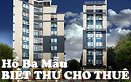 Thiết kế biệt thự cho thuê kết hợp văn phòng và căn hộ